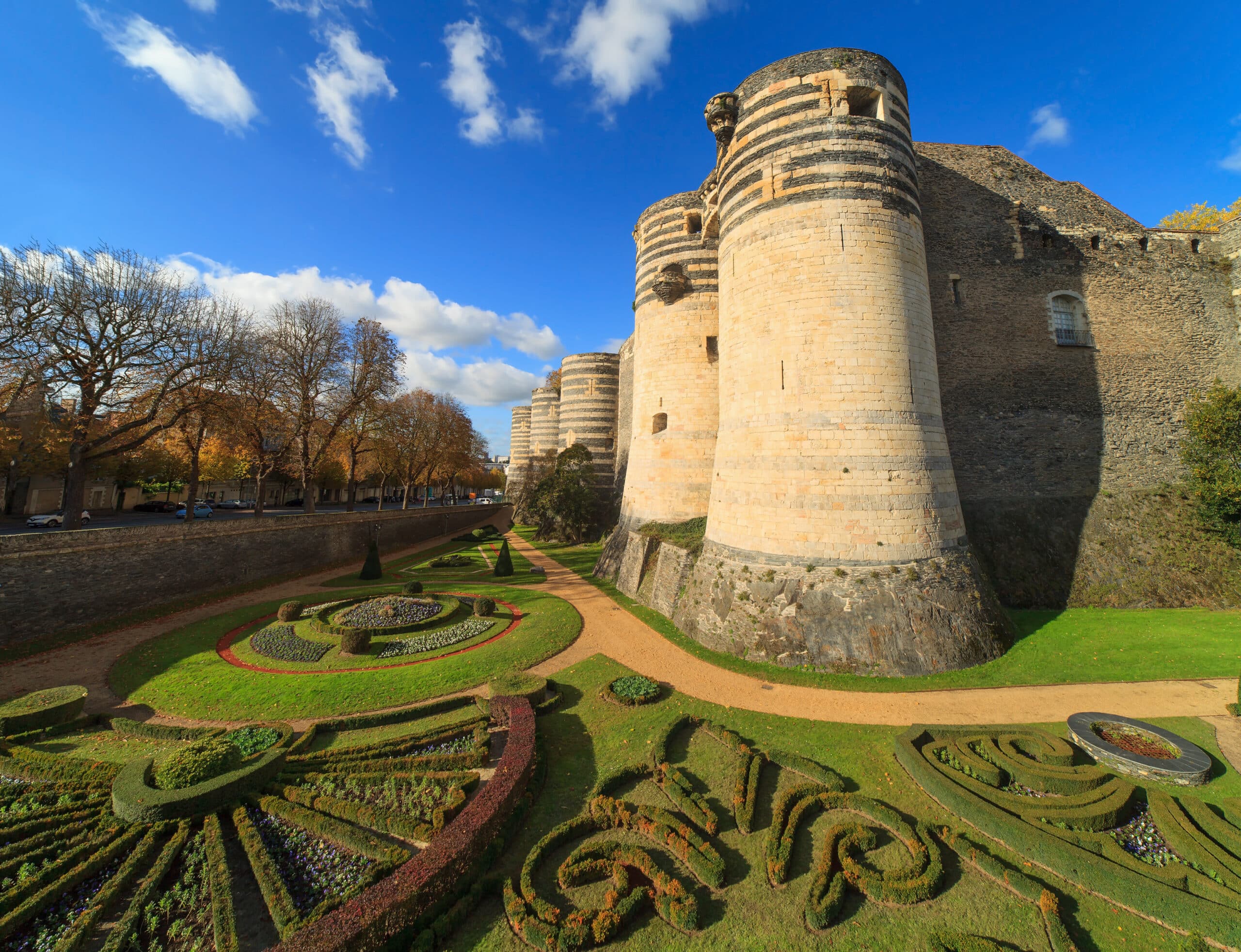 The fortress of Angers