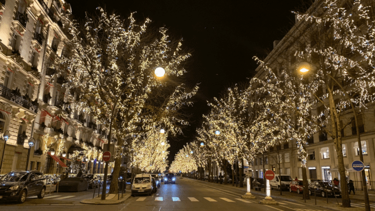 Les plus belles illuminations de Noël à Paris