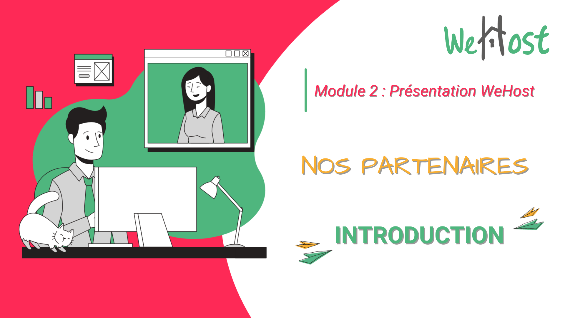 Présentation WeHost : Nos partenaires